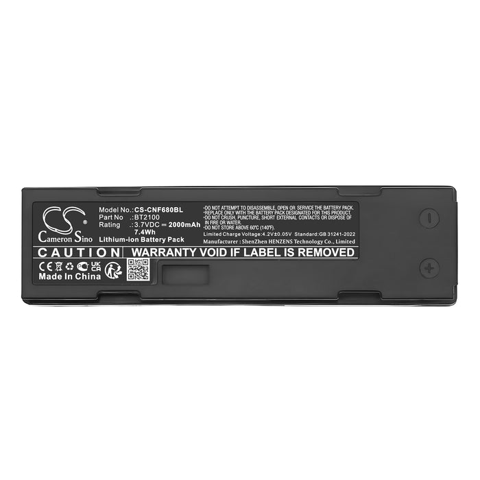 Zebex Z-3190BT Z-3191BT Z-3192BT Barcode Replacement Battery