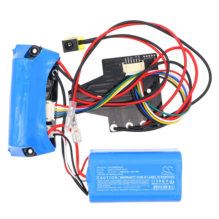 Cecotec 05539,Conga Popstar Micro 18.5V Vacuum Replacement Battery