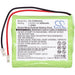 Panasonic KX-T3806 KX-T3856 KX-T3860 KX-T3865 KX-A36 Cordless Phone Replacement Battery