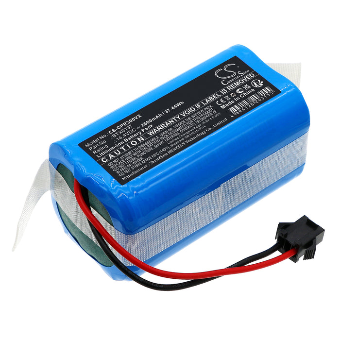 Mellerware VR3000 VR3110 VR3100 VR3115 VR2000 VR2010 VR2020 VR3105 Vacuum Replacement Battery