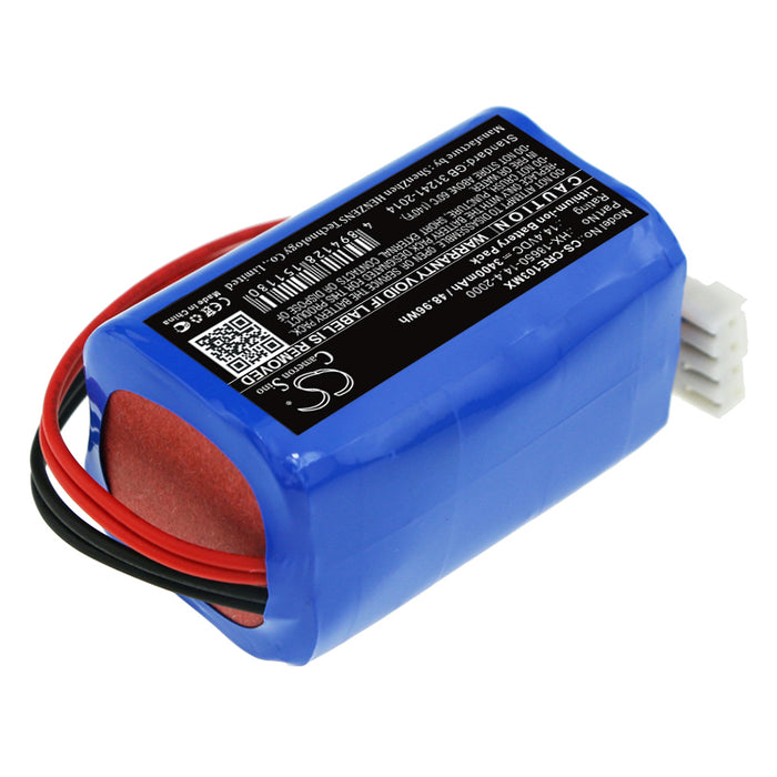 Carewell ECG-1103 ECG-1103B ECG-1103G ECG-1103L ECG-1106 3400mAh Medical Replacement Battery