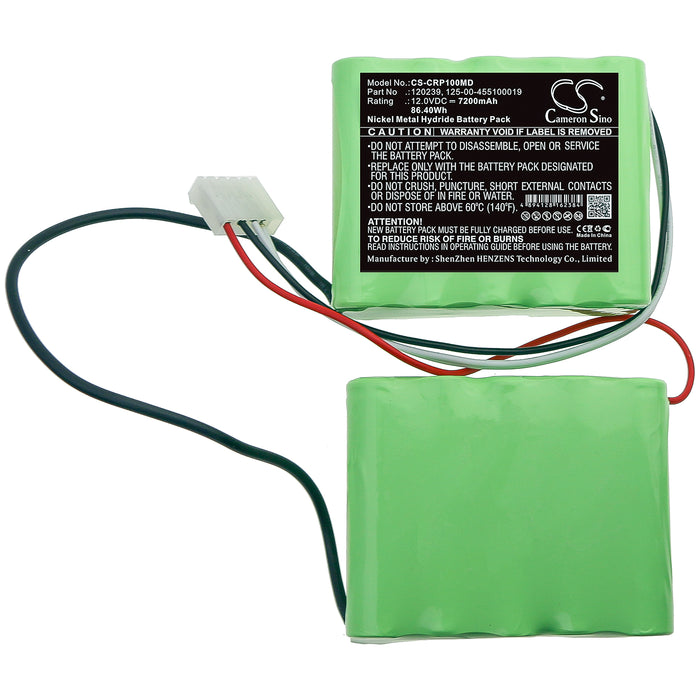 Criticon Dinamap Pro 1000 Medical Replacement Battery