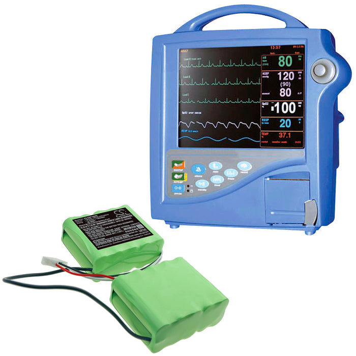 Criticon Dinamap Pro 1000 Medical Replacement Battery