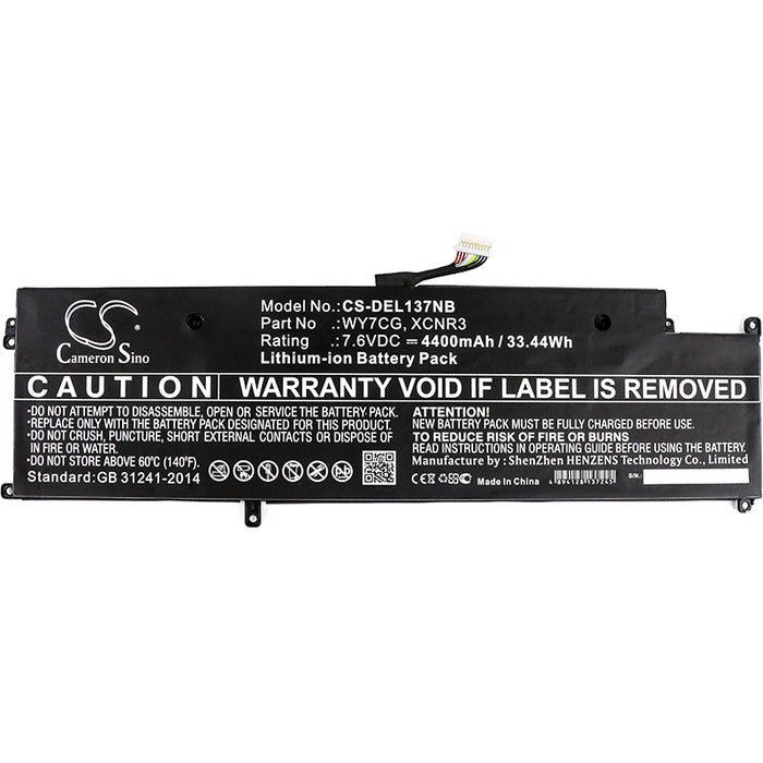 Dell Latitude 13 7370 Laptop and Notebook Replacement Battery