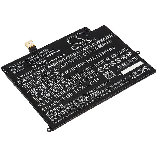 Dell Latitude 7285 Laptop and Notebook Replacement Battery