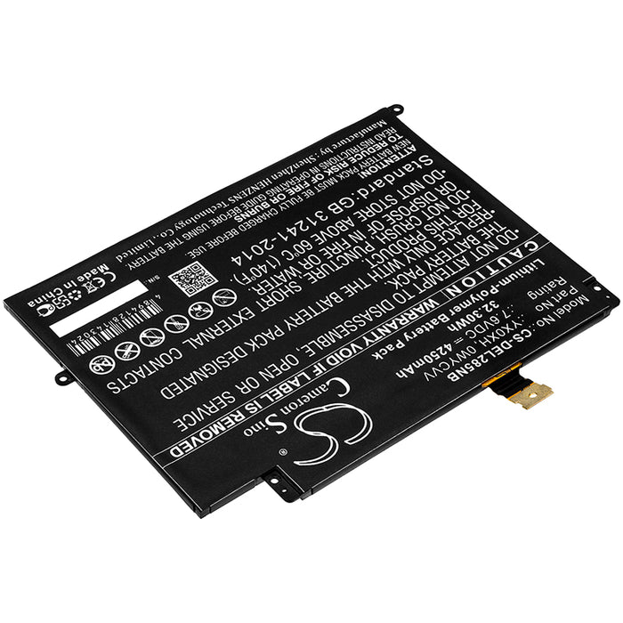 Dell Latitude 7285 Laptop and Notebook Replacement Battery