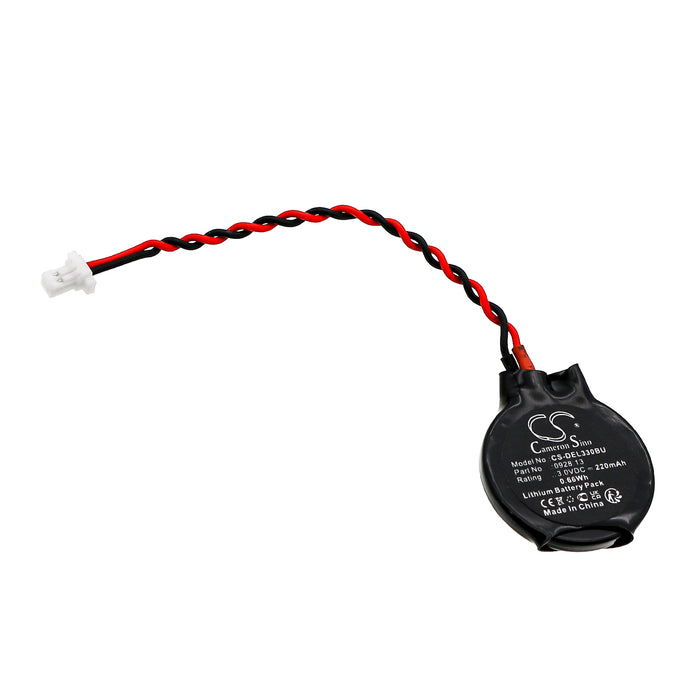 Dell Latitude 3330 Latitude E4310 Latitude E5420 Latitude E6410 Latitude E6510 CMOS Backup Replacement Battery
