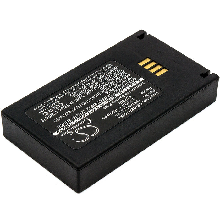 Spare 1128 UHF Reader,1153 Barcode Replacement Battery