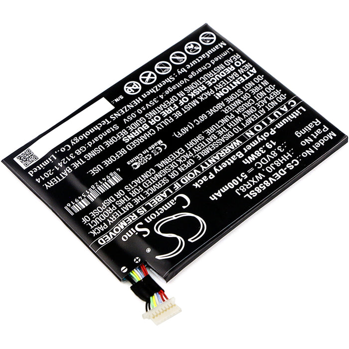 Razor Venue 8 Pro 5855 Tablet Replacement Battery
