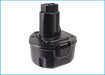 Dewalt 246536 DC750 DC750KA DC855KA DW050 DW050K DW902 DW926 DW926K DW926K-2 DW926K-A9 DW955 DW955K DW955K-2 1500mAh Power Tool Replacement Battery