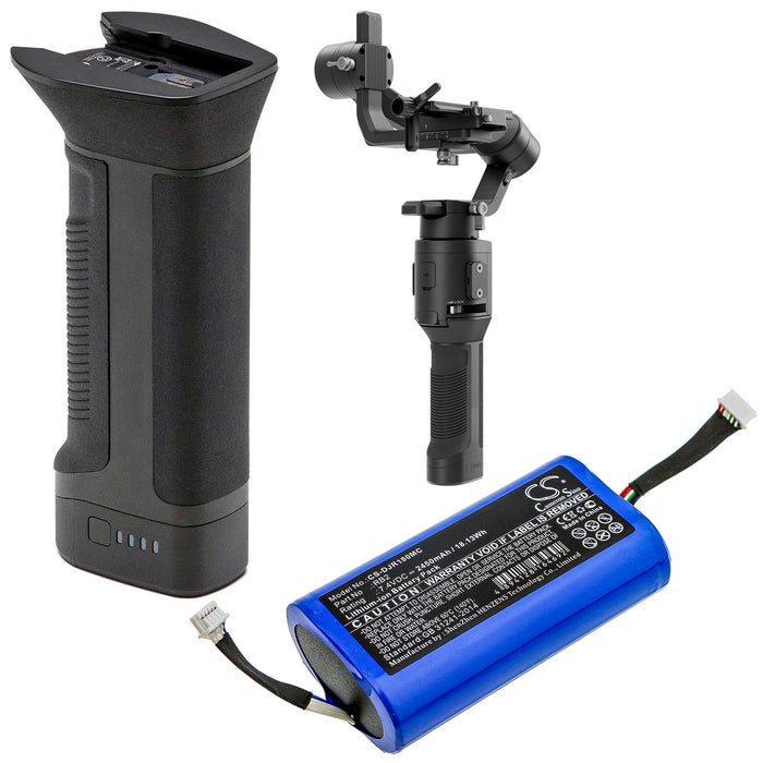 DJI Ronin-SC,BG18 Grip,Ronin RS3,Ronin RS4 Camera Replacement Battery