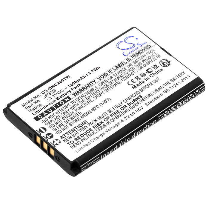 Defelsko 2B Two Way Radio Replacement Battery