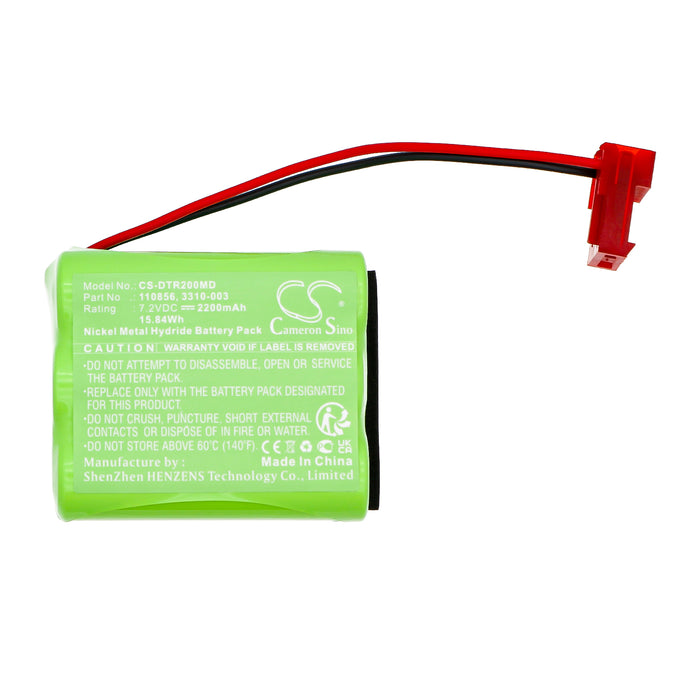 Quest Oxitest 2000 Oxitest 7 Plus 3310-003 Medical Replacement Battery