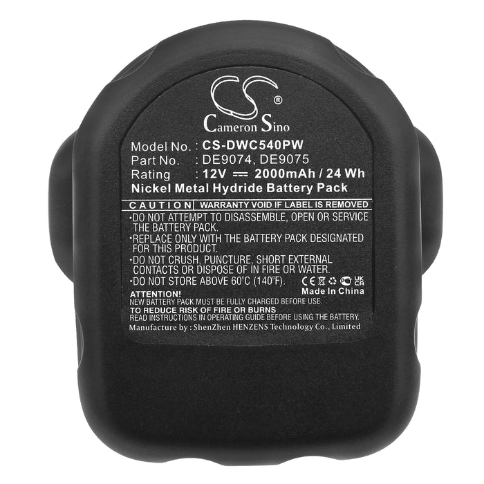 Würth 700900320 BS12A Power Power Tool Replacement Battery