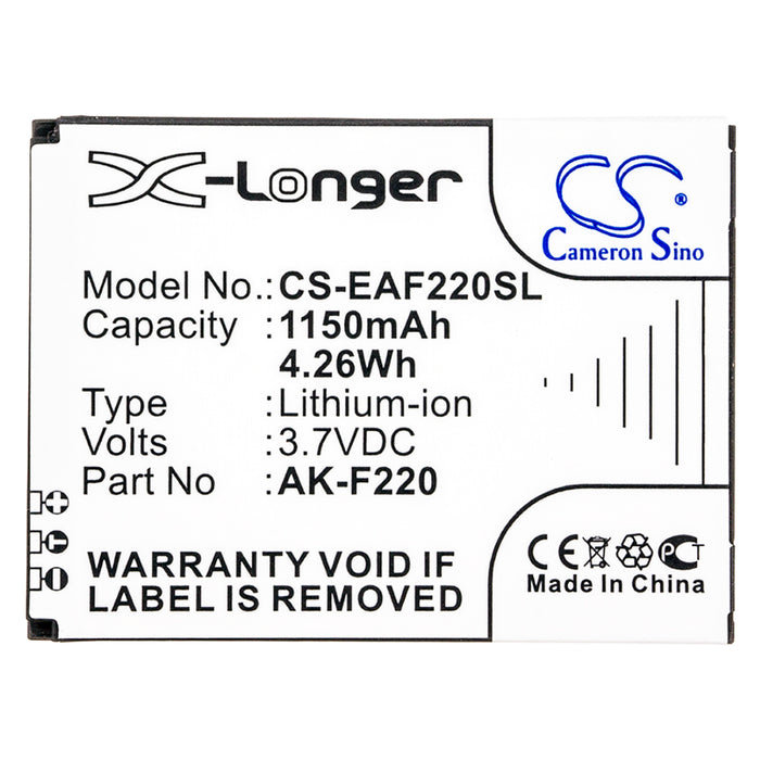 Tiptel Ergophone 6060 Mobile Phone Replacement Battery