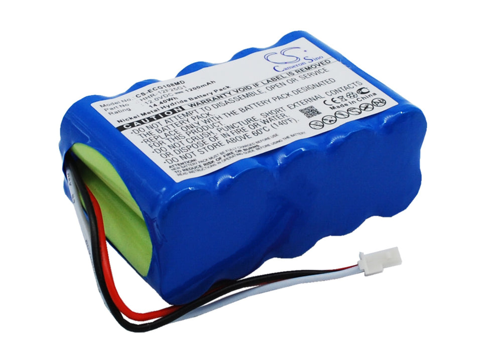 Kenz Cardico ECG-108 ECG-110 Medical Replacement Battery