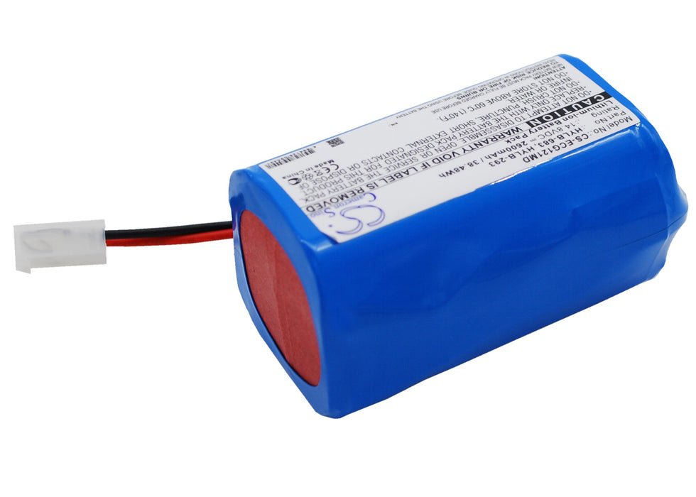 Biocare ECG-1200 ECG-1201 ECG-1210 2600mAh Medical Replacement Battery