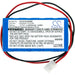 Biocare ECG-100 ECG-101 ECG-101G ECG-300 ECG-300G Medical Replacement Battery