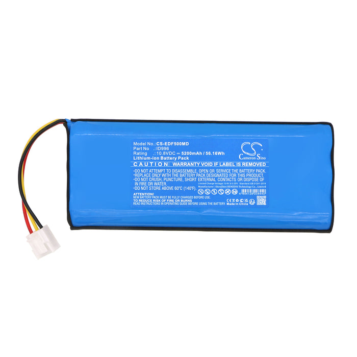 EDAN X12 F15 5200mAh Medical Replacement Battery