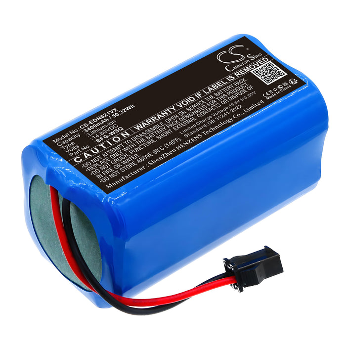 Gutrend ECHO 520 Fusion 150+ SENSE 410 SMART 300 STYLE 200 Aqua STYLE 220 3400mAh Vacuum Replacement Battery