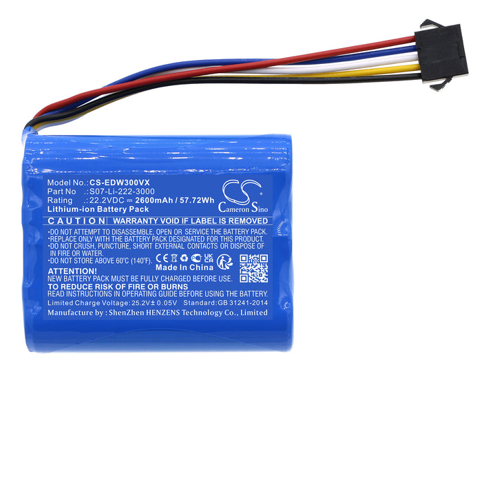 Ecovacs Winbot X WA30 WA50 Winbot X WA30 Winbot X WA50 Vacuum Replacement Battery