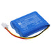 Ecovacs Winbot W710 Winbot W730 Winbot W733 Winbot WRN60 TBW60 Winbot 710 Winbot 730 Winbot 733 W710 W720 W733 WRN6 3350mAh Vacuum Replacement Battery