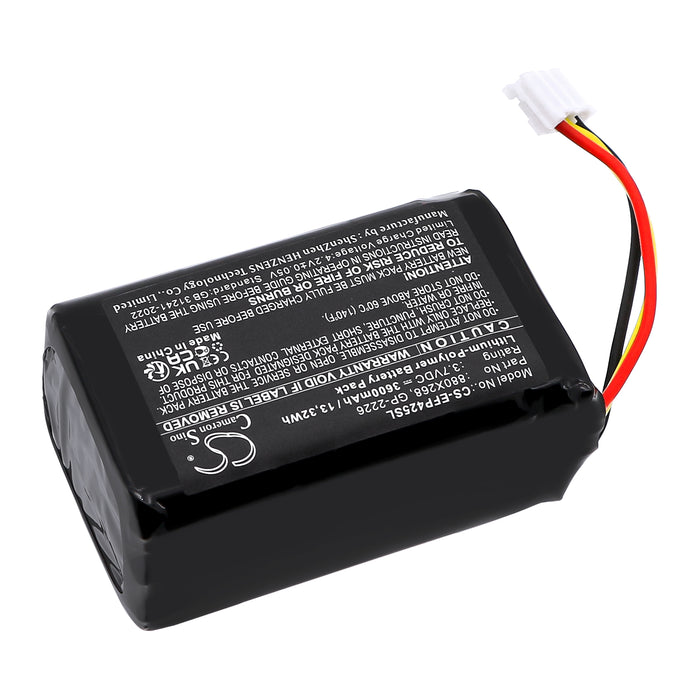 Eufy FIP-425B FIP-435B Survey Multimeter and Equipment Replacement Battery