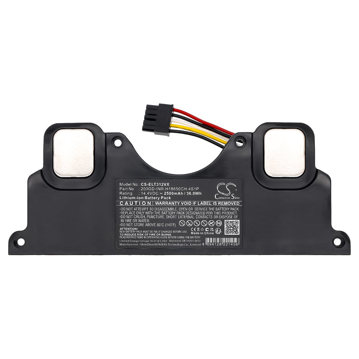Cecotec 05429 Conga 2090 Vison 2500mAh Vacuum Replacement Battery