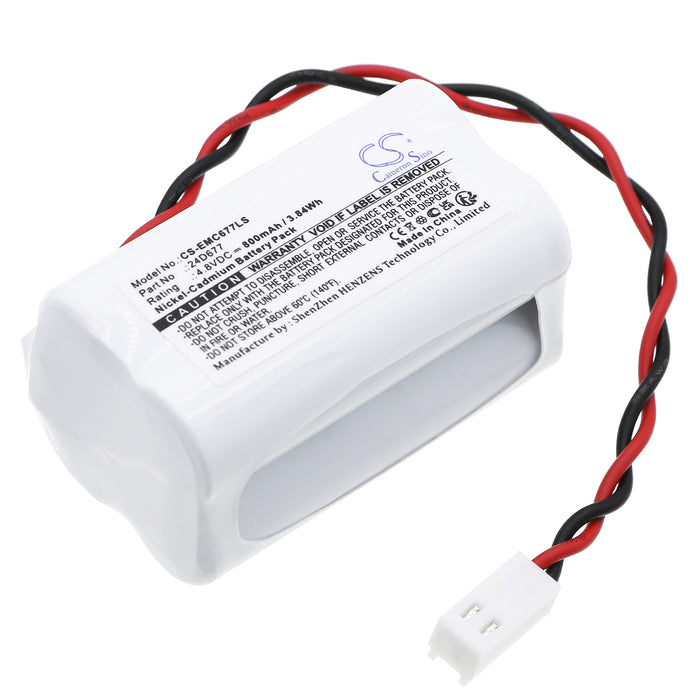 Dual-Lite CV3GEB CV3GEBI CV3GEW CV3GEWI CV3REBI CV3REWI CVD1GEBN CVD1GEW CVD2GEBN CVD2GEW LECDGWE LECDGWEI LECDRWE Emergency Light Replacement Battery
