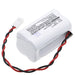 Dual-Lite CV3GEB CV3GEBI CV3GEW CV3GEWI CV3REBI CV3REWI CVD1GEBN CVD1GEW CVD2GEBN CVD2GEW LECDGWE LECDGWEI LECDRWE Emergency Light Replacement Battery