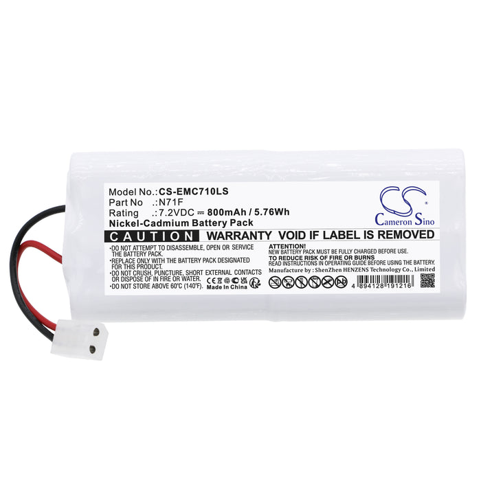 BIG BEAM ECHL1RWW ECHL2RWW ERXL1WGCS ERXL1WRCR EVRXL2GWWU EVRXL2RWWU EXFL2GWWU EXFL2RBB-U EXFL2RWWU ELEDX2R4 ELEDX Emergency Light Replacement Battery