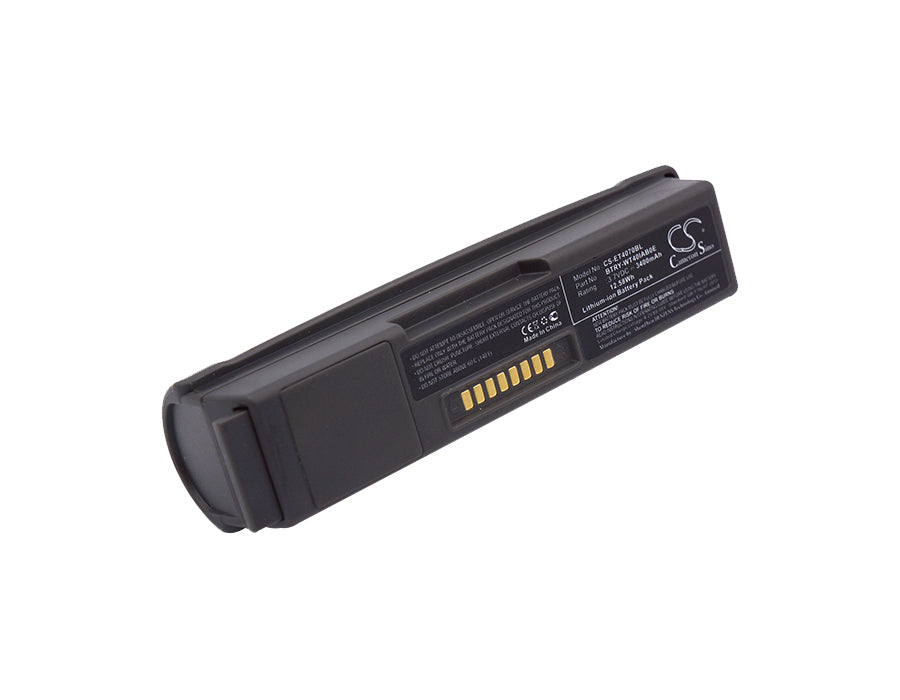 Zebra WT41N0 WT4000 WT4090 3400mAh Barcode Replacement Battery