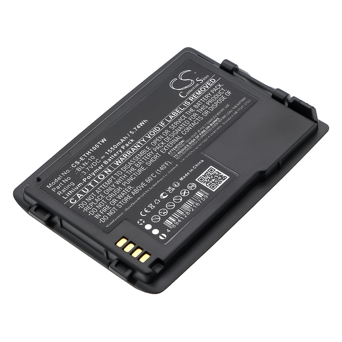 Tetra Cassidian TH1N 1550mAh Two Way Radio Replacement Battery