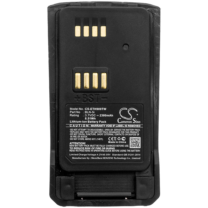 Tetra THR9 THR9i THR9 C-30 THR9 Ex Two Way Radio Replacement Battery