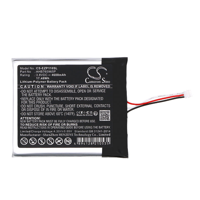 Ezviz CS-DP1C-4A1WPFBSR CS-DP1C Security System Replacement Battery