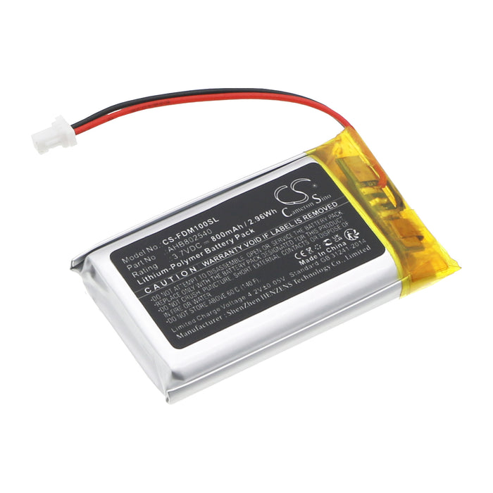 Fender M1S Pro Headphone Replacement Battery