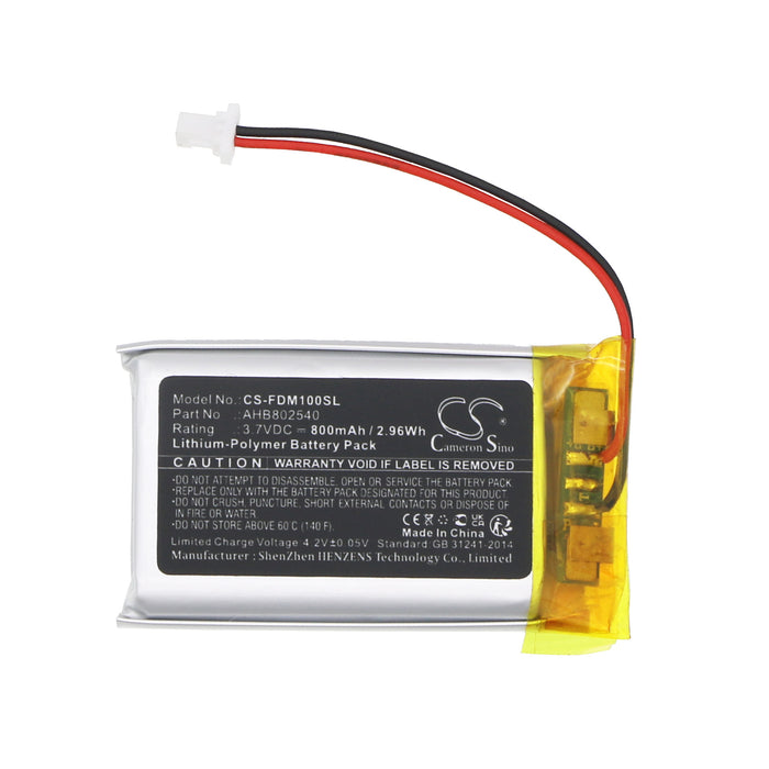 Fender M1S Pro Headphone Replacement Battery