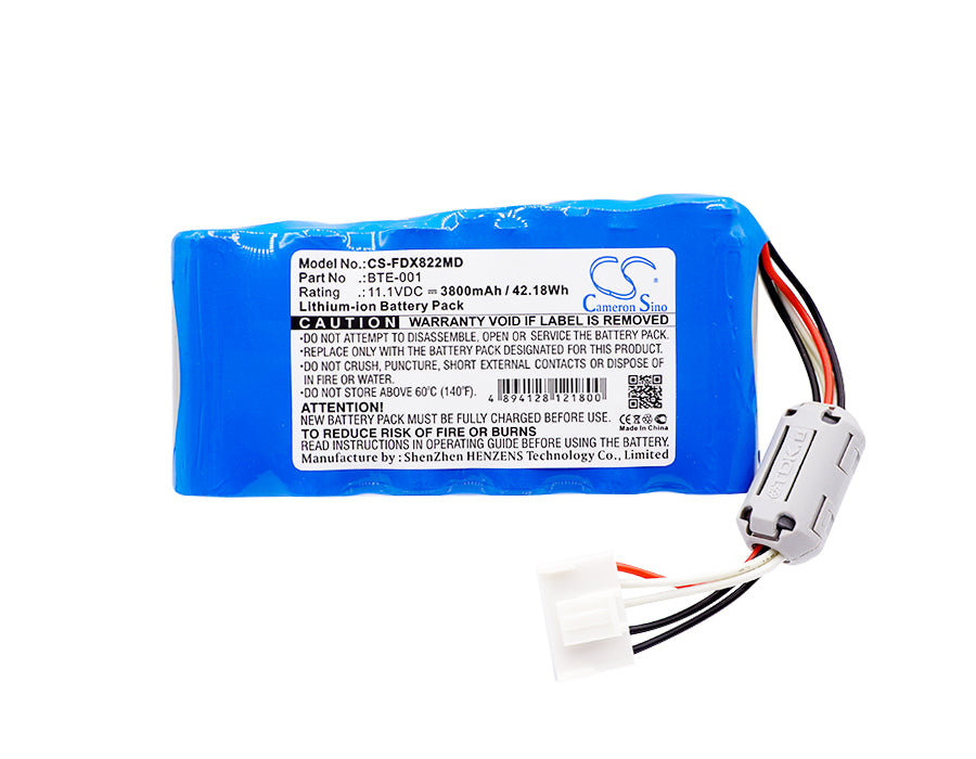 Fukuda Cardimax FX-8222 Cardimax FX-8322 Cardimax FX-8322R FCP-8321 FCP-8453 FX-8222 FX-8322 FX-8322R Medical Replacement Battery