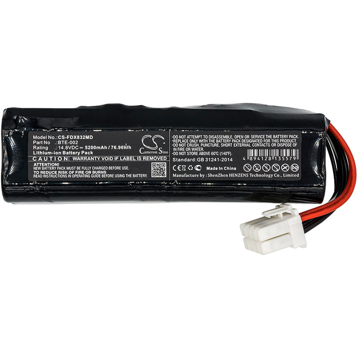 Fukuda Denshi FX-8322 ECG Denshi FX-8322R FCP-8321 FCP-8453 FX-8322 FX-8322R 5200mAh Medical Replacement Battery
