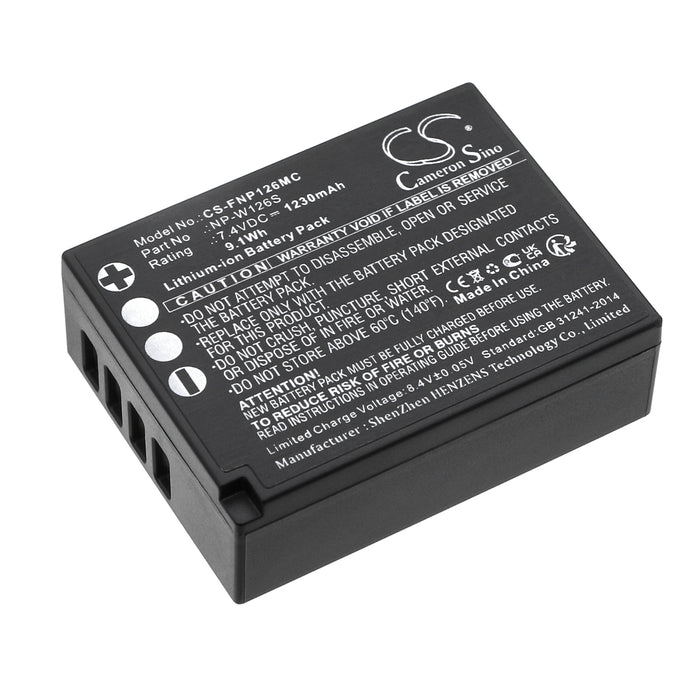 Fujifilm FinePix X-A1 FinePix X-E2 X-T10 FinePix X-E3 X-100F FinePix X-E1 HS30EXR FinePix X-M1 X-E2S X-A7 FinePix X-T20 X-A Camera Replacement Battery
