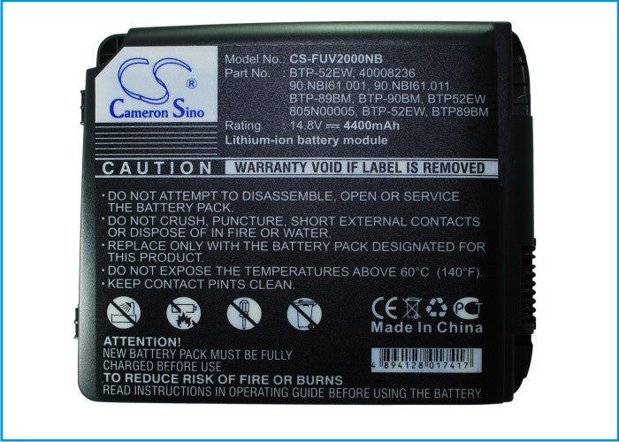 AOPEN 1547 1555 1556 1557 Laptop and Notebook Replacement Battery