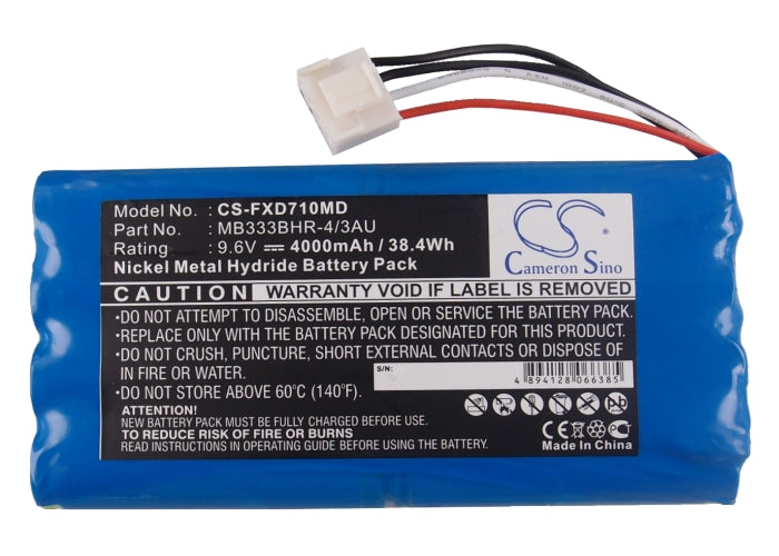 Fukuda Cardimax FX-7100 Cardimax FX-7102 FCP-7101 FCP-8100 FX-2201 FX-7000 FX-7102 FX-8200 Medical Replacement Battery