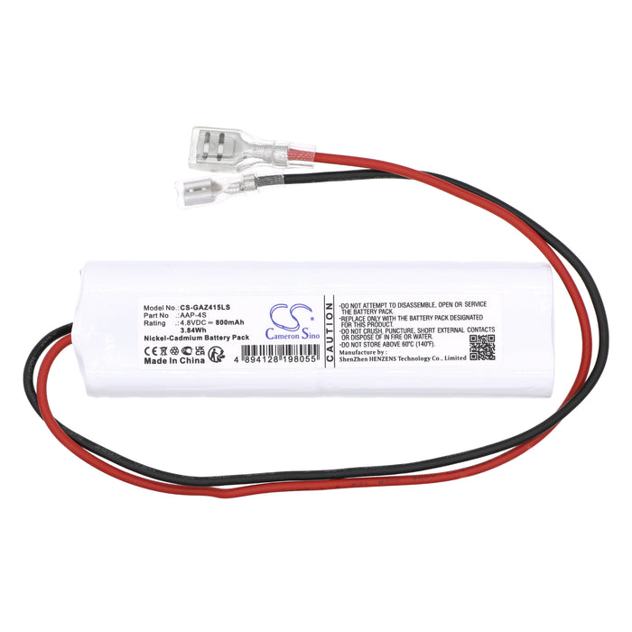 GAZ 5161000415 Emergency Light Replacement Battery