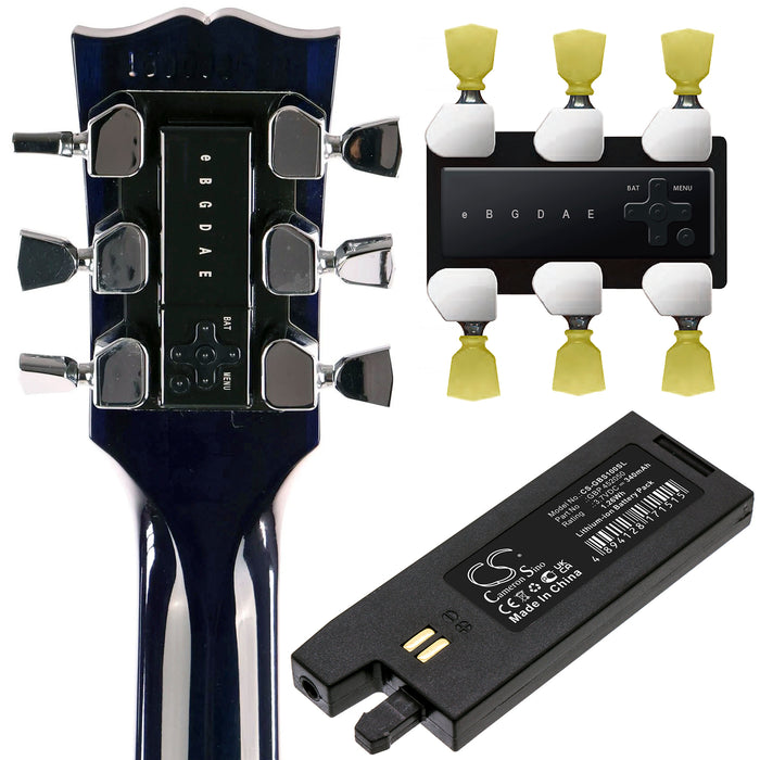 Gibson G-FORCE Auto-Tuner,GForce,Min-ETune-System Automatic Tuning System,Tronicaltune,minEtune Electronic Tuner Replacement Battery