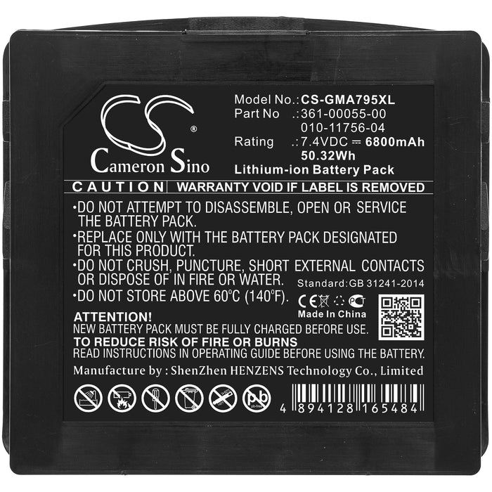 Garmin Aera 795,Aera 796 GPS Replacement Battery