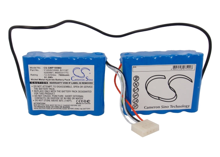 Criticon Compact T Pro 100 Pro 1000 VSM Pro 200 Pro 300 Pro 400 Procare NIBP100 Medical Replacement Battery