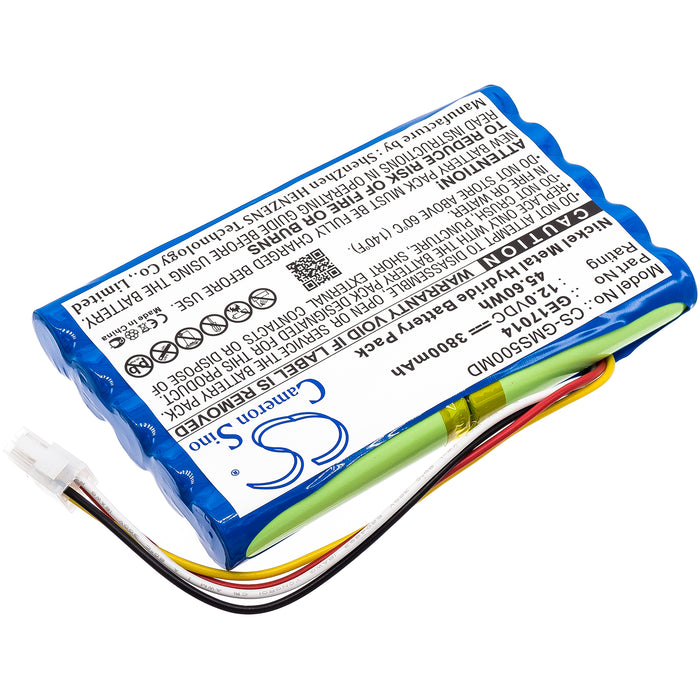 GE Datex-Ohmeda S 5 Datex-Ohmeda S 5 PATIENT MONIT Datex-Ohmeda S 5CAM Datex-Ohmeda S5 Datex-Ohmeda S5 PATIENT MONITO Date Medical Replacement Battery