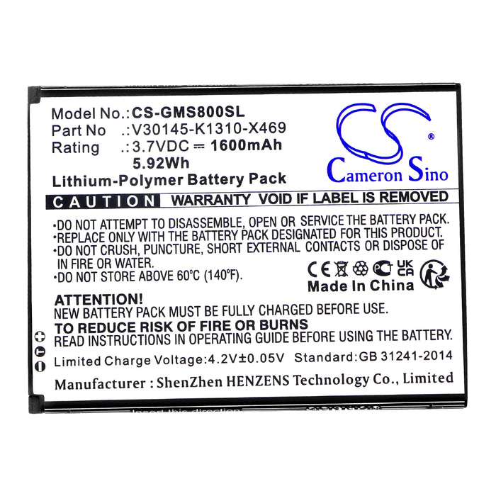 Garmin GS80 Mobile Phone Replacement Battery