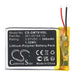 Google STD-810G Instinct Solar Smart Watch Replacement Battery