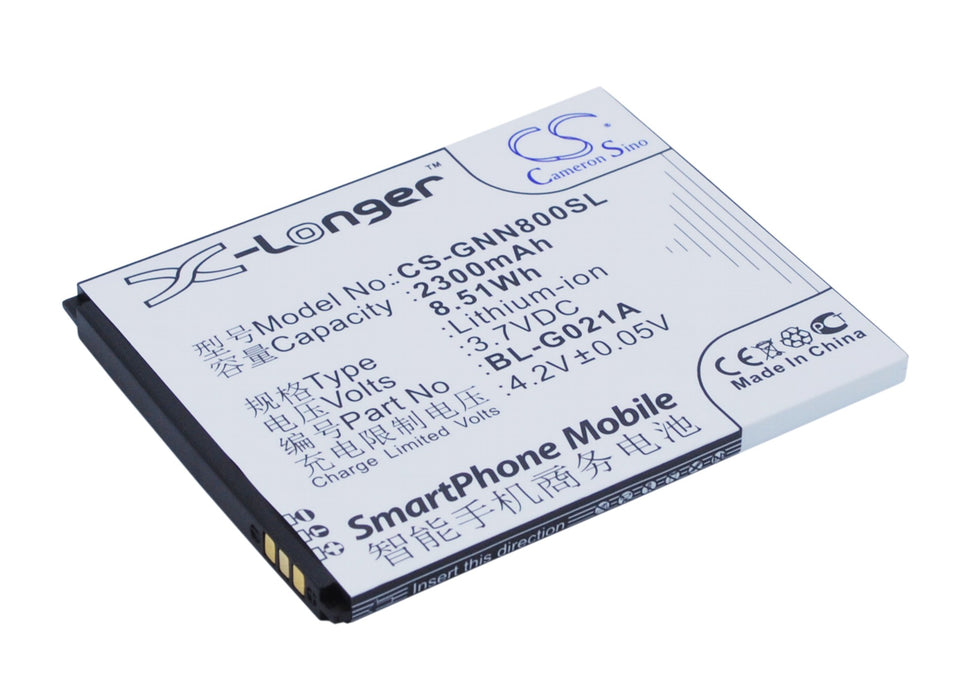 Gionee GN800 GN708T GN708W GN878 S214 Mobile Phone Replacement Battery